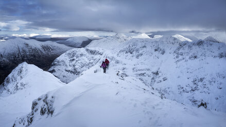 Scotland, Glencoe, Stob Coire Nan Lochain, mountaineering - ALRF000471