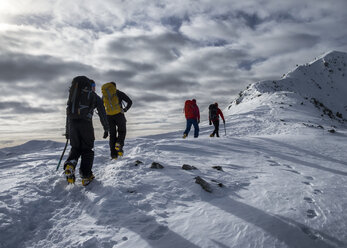 Schottland, Glencoe, Stob Coire Nan Lochain, Bergsteigen - ALRF000473