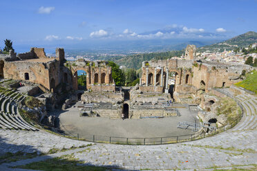 Italy, Sicily, Taormina, Teatro Greco - RJF000588