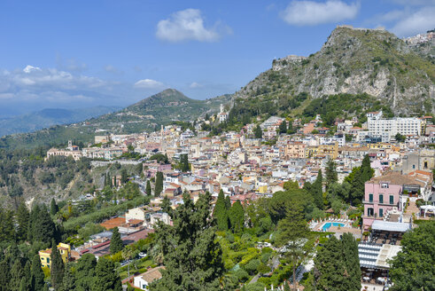 Italien, Sizilien, Taormina, Stadtbild - RJF000590