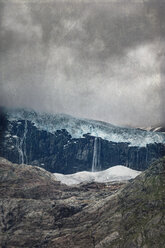 Italy, Lombardy, Sasso Rosso glacier - DWIF000742