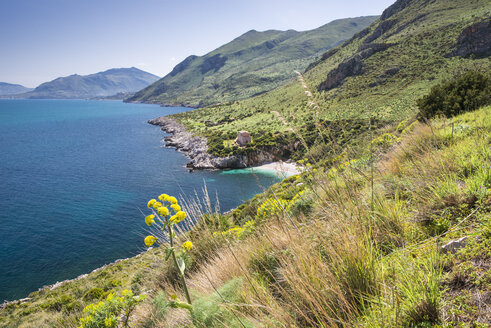 Italy, Sicily, Province of Trapani, Riserva naturale orientata dello Zingaro, Cala Tonnarella dell'Uzzo - HWOF000109