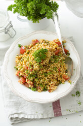 Bulgursalat mit Tomaten und Petersilie - ODF001385