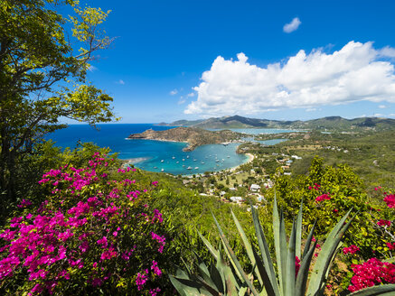 Westindische Inseln, Antigua und Barbuda, Antigua, English Harbour und Windward Bay - AMF004937