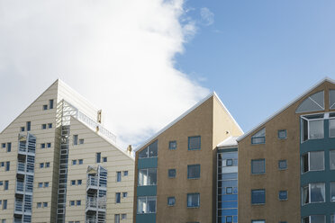 Iceland, Reykjavik, Houses with pitched roofs - ASCF000616