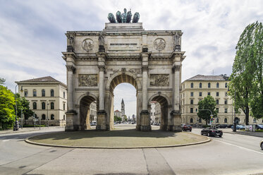 Germany, Bavaria, Munich, Victory Gate - THAF001599