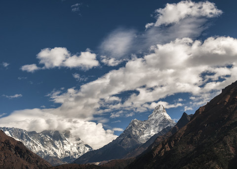 Nepal, Himalaya, Solo Khumbu, Ama Dablam, Everest-Region, lizenzfreies Stockfoto