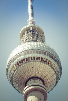 Germany, Berlin, upper part of television tower - CMF000461