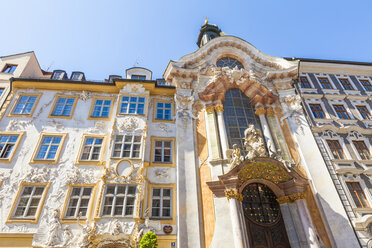 Deutschland, München, Fassade der Asamkirche - WDF003648