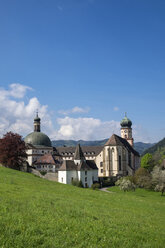 Deutschland, Baden-Württemberg, Breisgau-Hochschwarzwald, Münstertal, St. Trudpert's Abbey - ELF001743