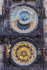 Prag, Rathausturm, astronomische Uhr - WGF000873