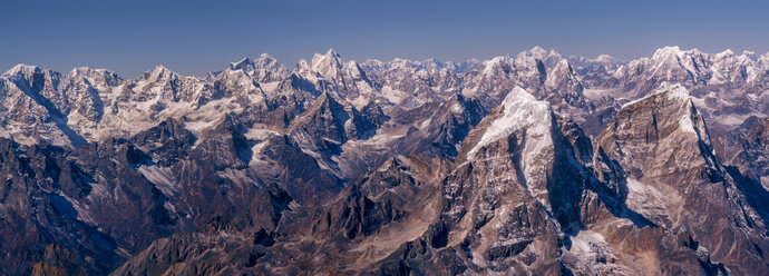 Nepal, Himalaya, Solo Khumbu, Taboche-Gipfel vom Ama Dablam Südwest-Grat - ALRF000600