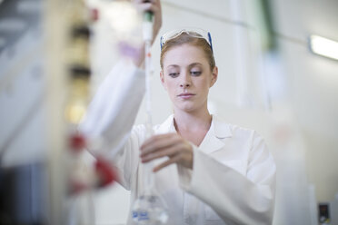 Young woman working in lab - ZEF008853