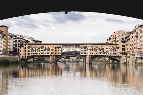 Italien, Toskana, Florenz, Ponte Vecchio, lizenzfreies Stockfoto