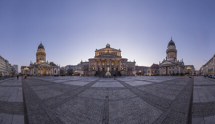 Germany, Berlin, view to Gendarmenmarkt in the evening - PVCF000863