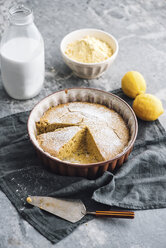 Gluten-free corn flour lemon cake - IPF000307