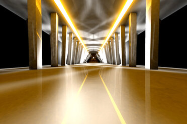 Futuristic room, 3D Rendering - SPCF000084