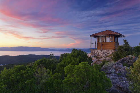 Kroatien, Dalmatien, Dubrovnik-Neretva, Insel Mljet, National Park Mljet, Aussichtspunkt Montokuc - GFF000638