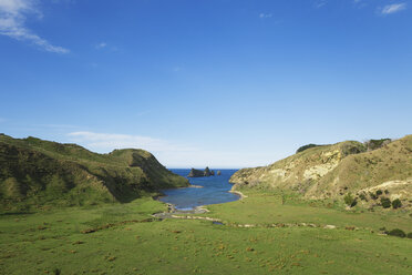 Neuseeland, Nordinsel, Ostkap, Tolaga Bay Gebiet, Cook's Cove - GWF004825