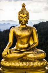 Thailand, Krabi, Goldener Buddha - GIOF001310