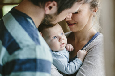 Mother and father with baby boy - HAPF000650