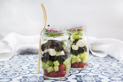 Griechischer Salat im Glas - LVF005158