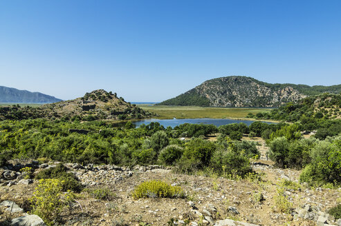 Türkei, Dalyan, antike Stadt Kaunos - THAF001643