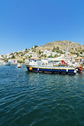 Greece, Hydra, port entrance - THAF001657