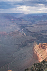 USA, Arizona, South Rim, Grand Canyon, Blick vom Mohave Point - EPF000121