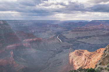 USA, Arizona, South Rim, Grand Canyon, Blick vom Mohave Point - EPF000122