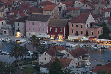 Kroatien, Insel Hvar, Hafen von Stari Grad - GFF000710