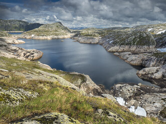 Norway, Forsand, Lake Andersvatnet - STSF001051