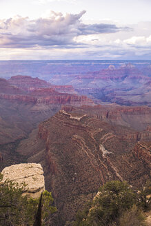 USA, Arizona, South Rim, Grand Canyon, Blick vom Pima Point - EPF000131
