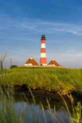 Deutschland, Nordfriesland, Westerhever, Leuchtturm Westerheversand - EGBF000144