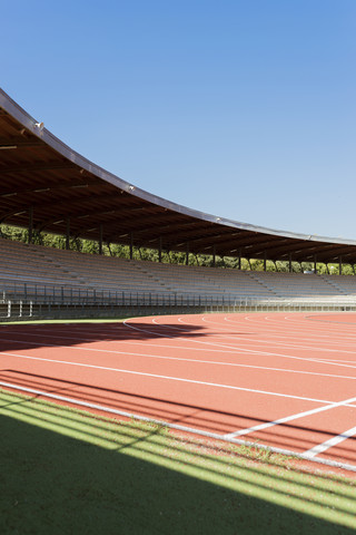 Italien, Florenz, Leichtathletikstadion, lizenzfreies Stockfoto