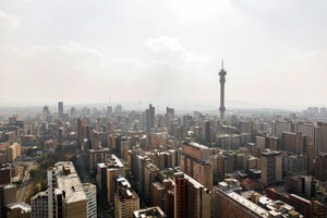 South Africa, Johannesburg, Hillbrow, cityscape - TKF000447