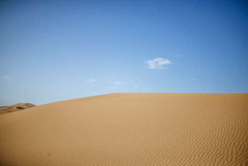 Marokko, Meknes-Tafilalet, Midelt, Merzouga, Dünenlandschaft in der Wüste Erg Chebbi. - KIJF000700
