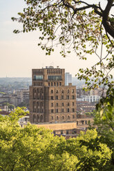 Italien, Brescia, Blick auf Torrione vom Colle Cidneo - CSTF001108
