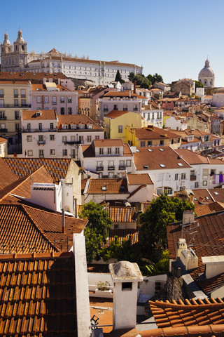 Portugal, Lissabon, Alfama-Viertel, lizenzfreies Stockfoto
