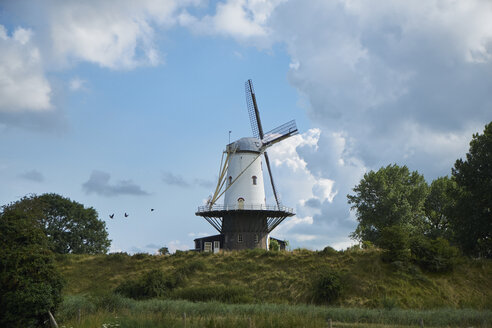 Netherlands, Zeeland, Verre, wind mill - BSCF000535