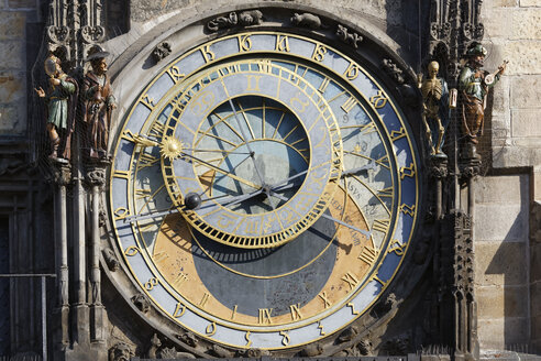 Prague, Town hall tower, astronomical clock - GF000717