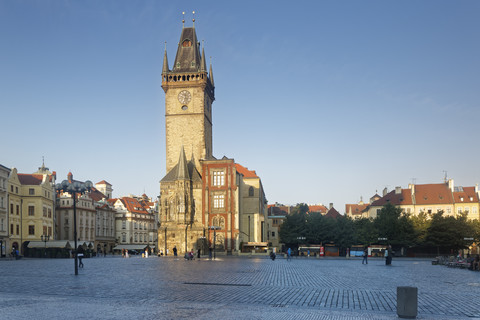 Tschechische Republik, Prag, Altstadt, Rathaus, lizenzfreies Stockfoto