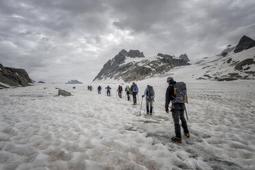 Schweiz, Penninische Alpen, Otemma-Gletscher - ALRF000675