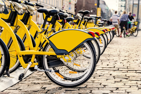 Finland, Helsinki, rental bikes, city bikes - CSTF001164