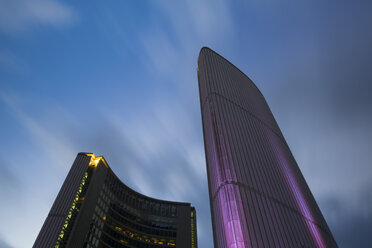 Kanada, Ontario, Toronto, New City Hall, Langzeitbelichtung, Wolken - FC001039