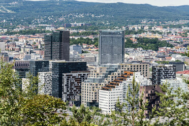 Norwegen, Oslo, Stadtteil Bjorvika, Barcode-Projekt, Hochhäuser - CSTF001169