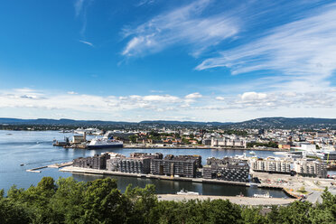 Norwegen, Oslo, Sorengkai und Fährhafen am Oslofjord - CSTF001174