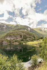 Norwegen, Hordaland, Eidfjord, See Eidfjordvatnet - CSTF001182