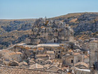 Italien, Basilikata, Matera, Felsenkirche - LOMF000331