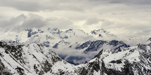 Deutschland, Bayern, Allgäu, Allgäuer Alpen, Hoefats im Winter - WGF000937